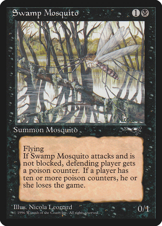 Swamp Mosquito (Facing Side) [Alliances] | Exor Games Truro