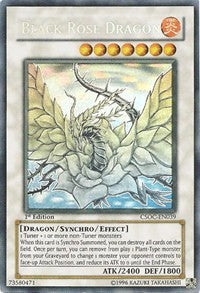 Black Rose Dragon [CSOC-EN039] Ghost Rare | Exor Games Truro