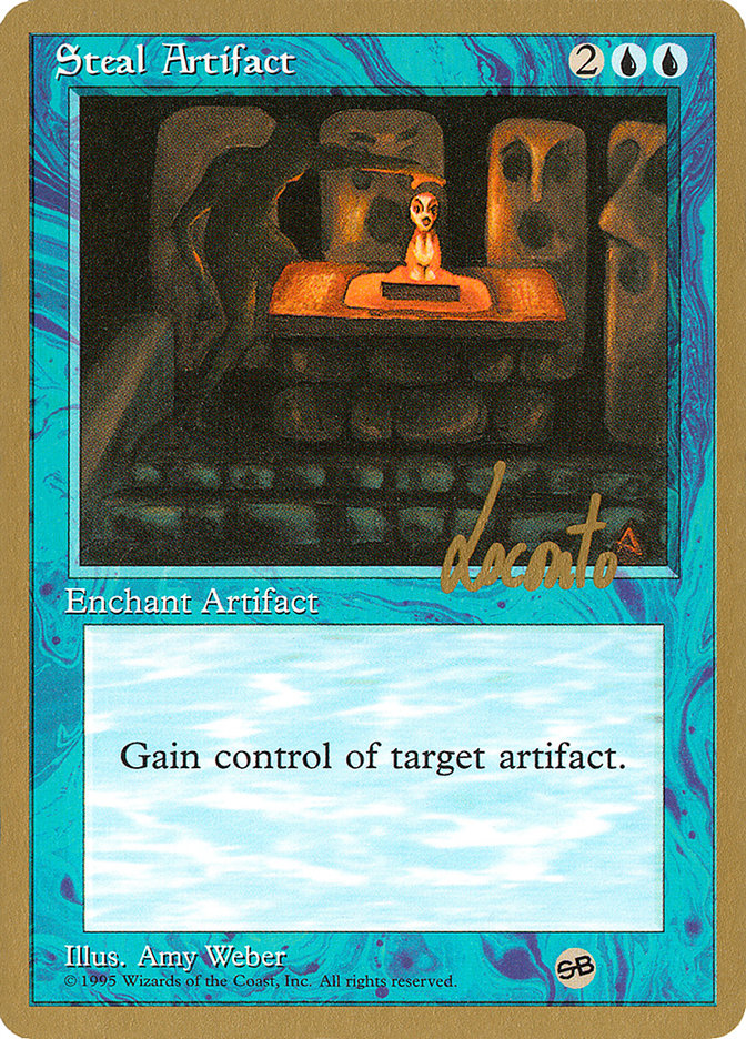 Steal Artifact (Michael Loconto) (SB) [Pro Tour Collector Set] | Exor Games Truro