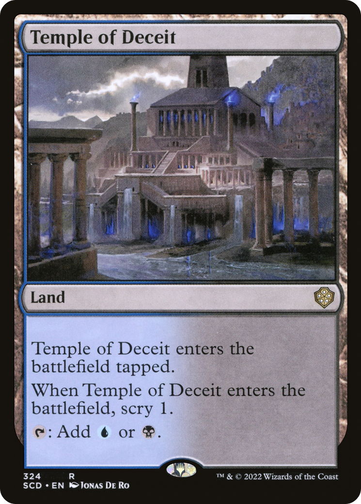 Temple of Deceit [Starter Commander Decks] | Exor Games Truro