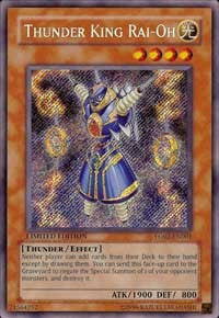 Thunder King Rai-Oh [YG02-EN001] Secret Rare | Exor Games Truro