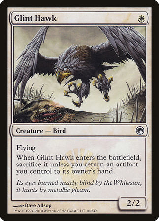 Glint Hawk [Scars of Mirrodin] | Exor Games Truro