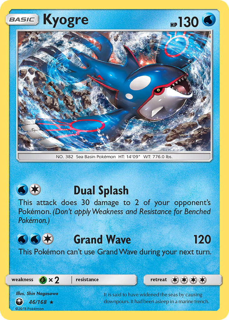 Kyogre (46/168) [Sun & Moon: Celestial Storm] | Exor Games Truro