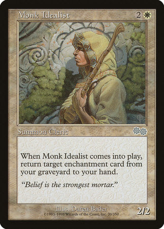 Monk Idealist [Urza's Saga] | Exor Games Truro