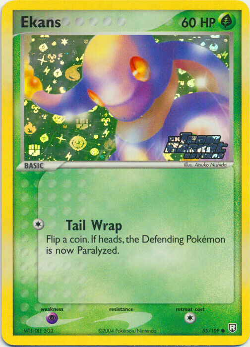 Ekans (55/109) (Stamped) [EX: Team Rocket Returns] | Exor Games Truro