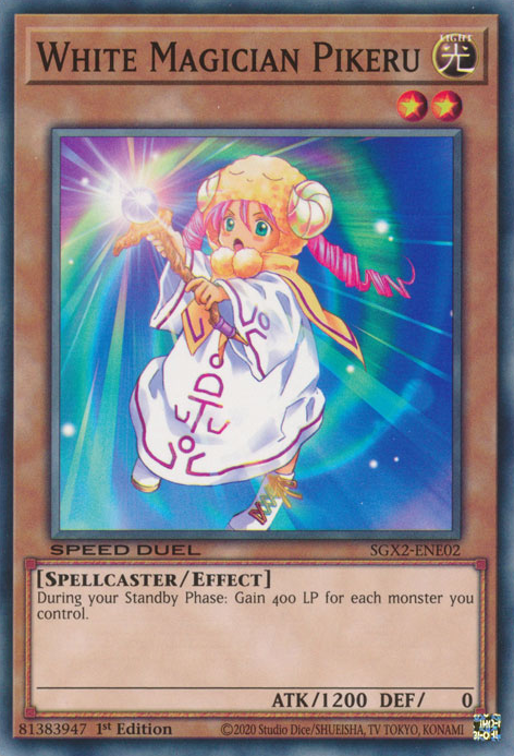 White Magician Pikeru [SGX2-ENE02] Common | Exor Games Truro