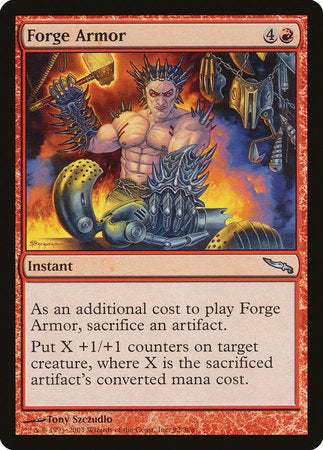 Forge Armor [Mirrodin] | Exor Games Truro