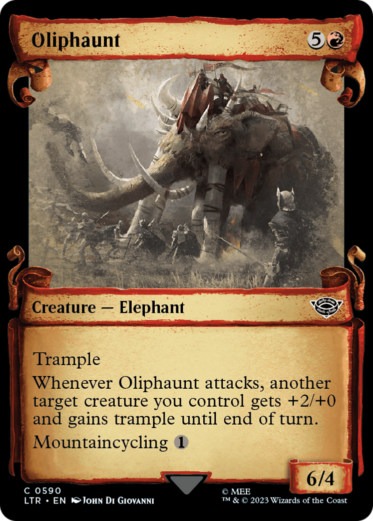 Oliphaunt [The Lord of the Rings: Tales of Middle-Earth Showcase Scrolls] | Exor Games Truro