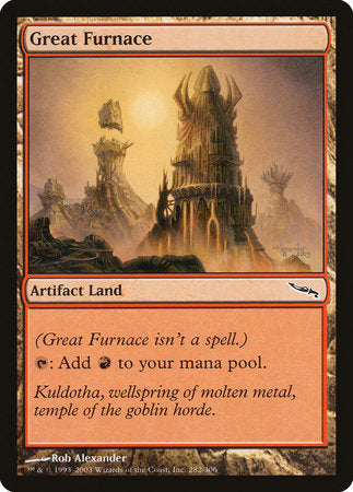 Great Furnace [Mirrodin] | Exor Games Truro