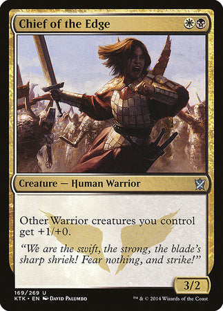 Chief of the Edge [Khans of Tarkir] | Exor Games Truro