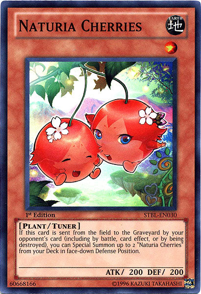 Naturia Cherries [STBL-EN030] Super Rare | Exor Games Truro