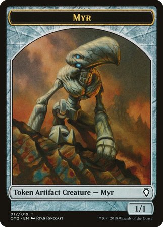 Myr Token [Commander Anthology Volume II Tokens] | Exor Games Truro