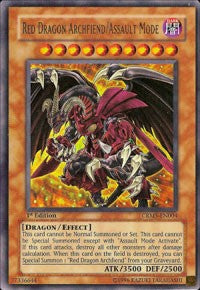 Red Dragon Archfiend/Assault Mode [CRMS-EN004] Ultra Rare | Exor Games Truro