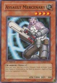 Assault Mercenary [CRMS-EN023] Common | Exor Games Truro