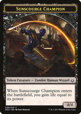 Sunscourge Champion Token [Hour of Devastation Tokens] | Exor Games Truro