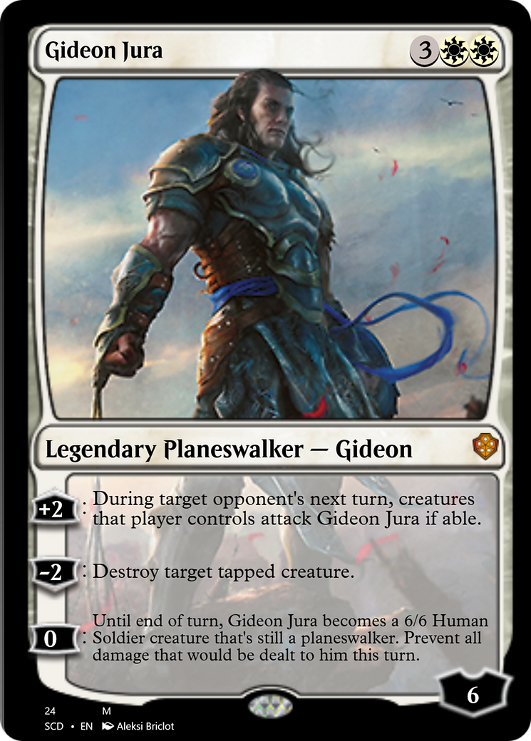 Gideon Jura [Starter Commander Decks] | Exor Games Truro