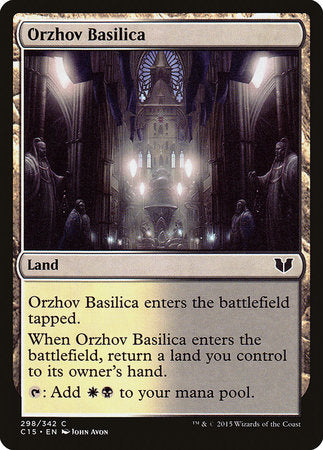 Orzhov Basilica [Commander 2015] | Exor Games Truro