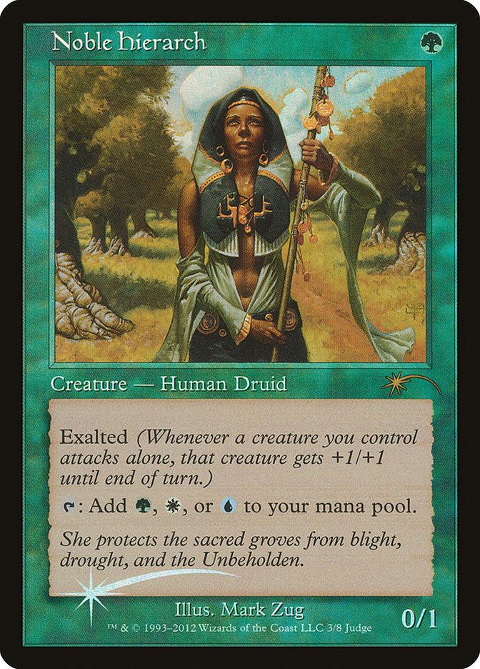 Noble Hierarch [Judge Gift Cards 2012] | Exor Games Truro