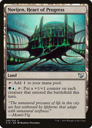 Novijen, Heart of Progress [Commander 2015] | Exor Games Truro