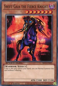Swift Gaia the Fierce Knight [SBCB-EN005] Common | Exor Games Truro