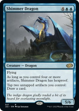Shimmer Dragon [Jumpstart 2022] | Exor Games Truro