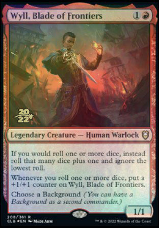 Wyll, Blade of Frontiers [Commander Legends: Battle for Baldur's Gate Prerelease Promos] | Exor Games Truro