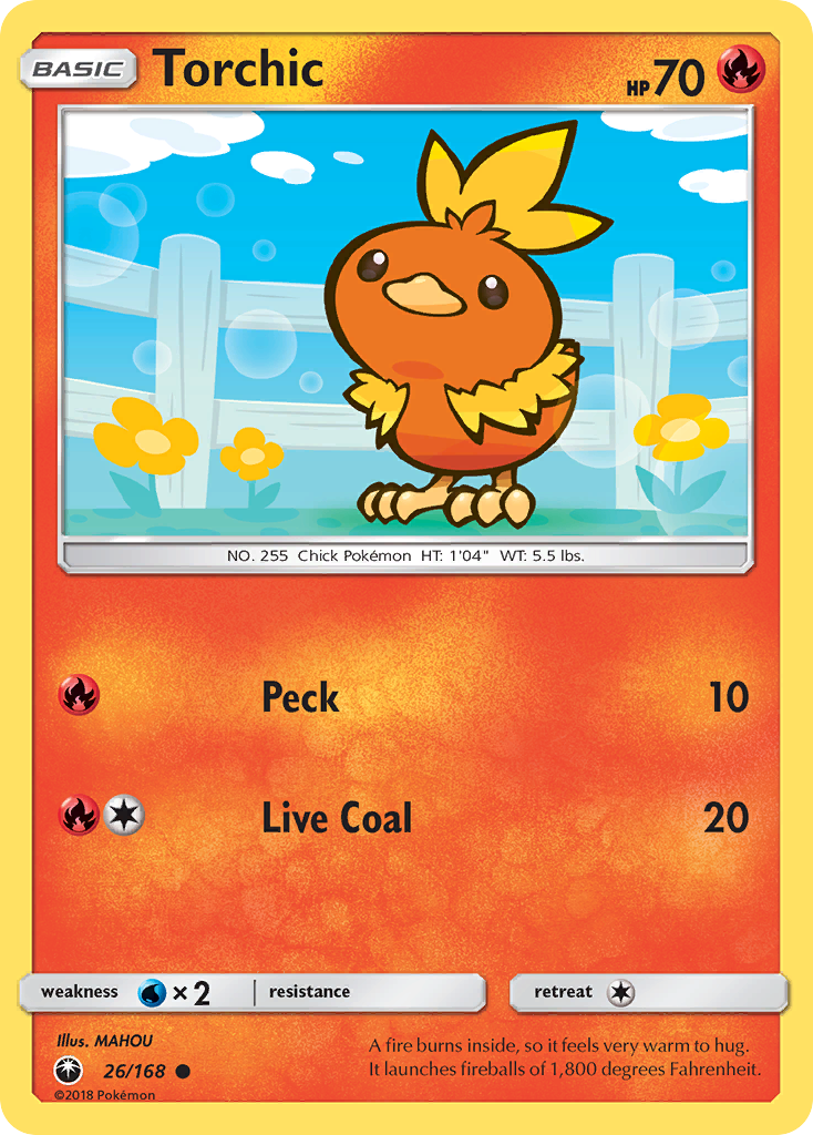 Torchic (26/168) [Sun & Moon: Celestial Storm] | Exor Games Truro