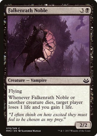 Falkenrath Noble [Modern Masters 2017] | Exor Games Truro