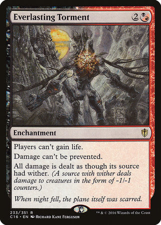 Everlasting Torment [Commander 2016] | Exor Games Truro