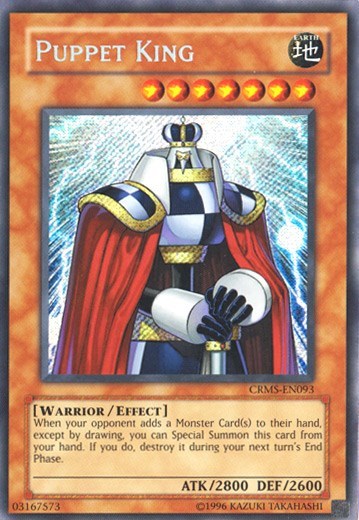 Puppet King [CRMS-EN093] Secret Rare | Exor Games Truro