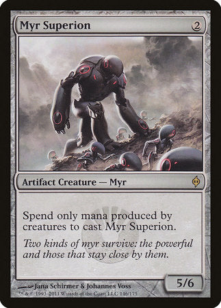 Myr Superion [New Phyrexia] | Exor Games Truro