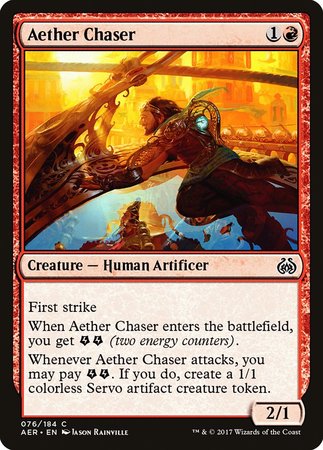 Aether Chaser [Aether Revolt] | Exor Games Truro