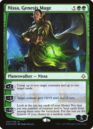 Nissa, Genesis Mage [Hour of Devastation] | Exor Games Truro