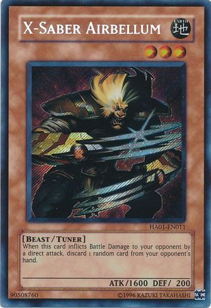 X-Saber Airbellum [HA01-EN011] Secret Rare | Exor Games Truro