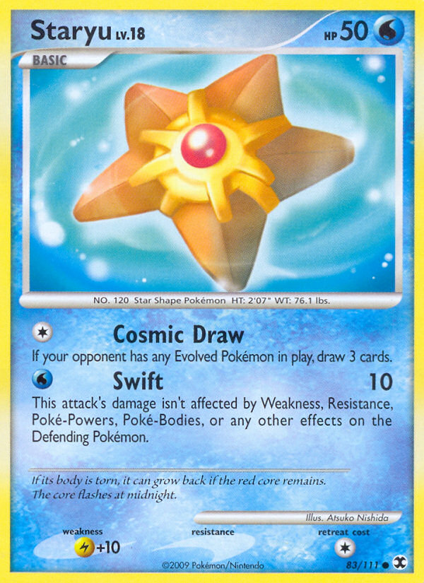 Staryu (83/111) [Platinum: Rising Rivals] | Exor Games Truro