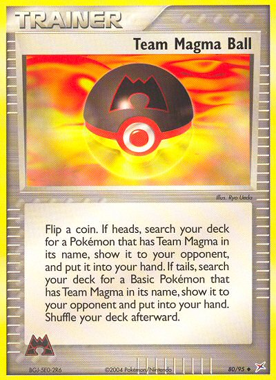 Team Magma Ball (80/95) [EX: Team Magma vs Team Aqua] | Exor Games Truro