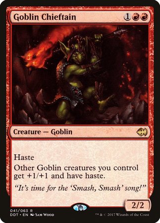 Goblin Chieftain [Duel Decks: Merfolk vs. Goblins] | Exor Games Truro