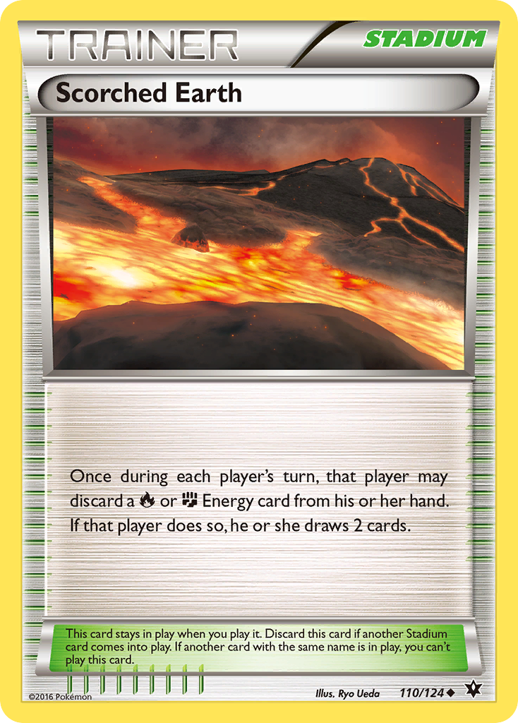 Scorched Earth (110/124) [XY: Fates Collide] | Exor Games Truro