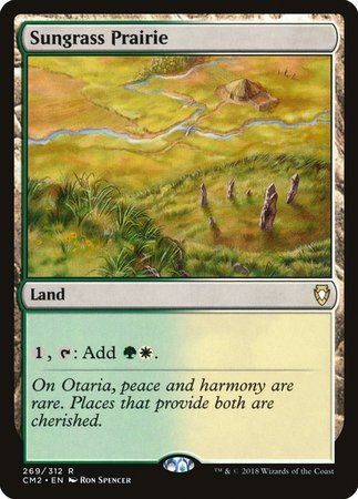 Sungrass Prairie [Commander Anthology Volume II] | Exor Games Truro