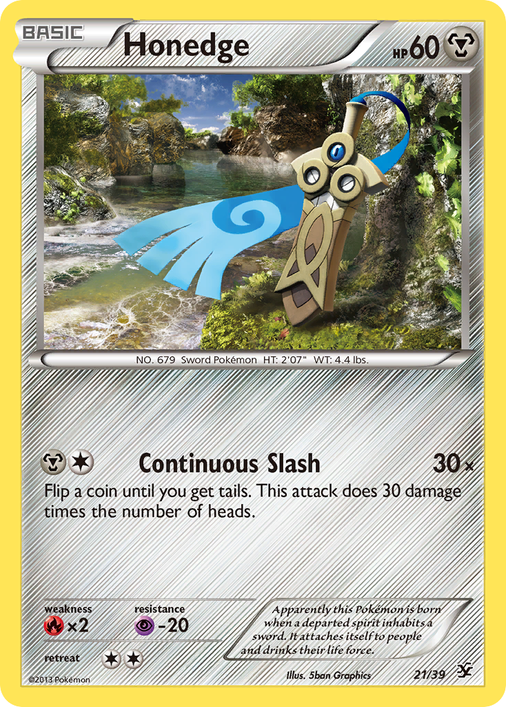 Honedge (21/39) [XY: Kalos Starter Set] | Exor Games Truro