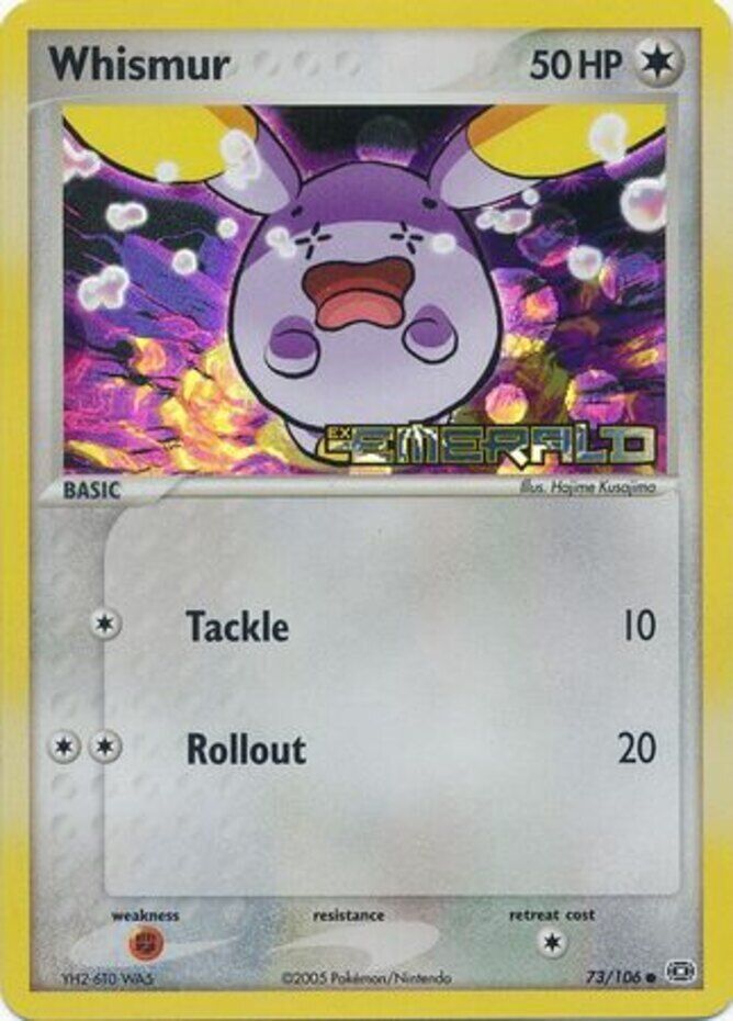 Whismur (73/106) (Stamped) [EX: Emerald] | Exor Games Truro