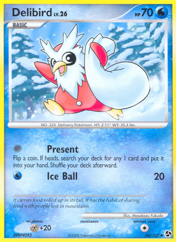 Delibird (36/106) [Diamond & Pearl: Great Encounters] | Exor Games Truro