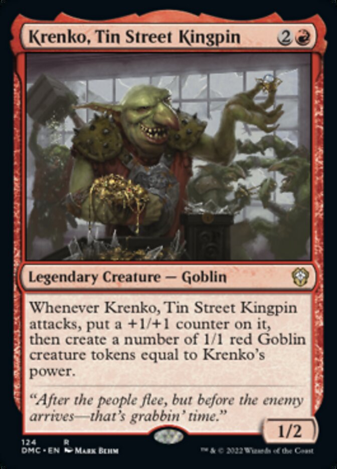 Krenko, Tin Street Kingpin [Dominaria United Commander] | Exor Games Truro