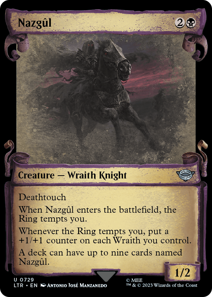 Nazgul (0729) [The Lord of the Rings: Tales of Middle-Earth Showcase Scrolls] | Exor Games Truro