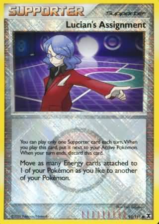Lucian's Assignment (92/111) (League Promo) [Platinum: Rising Rivals] | Exor Games Truro