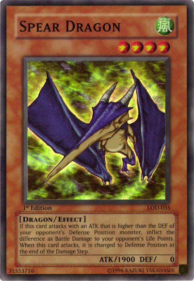 Spear Dragon [LOD-035] Super Rare | Exor Games Truro