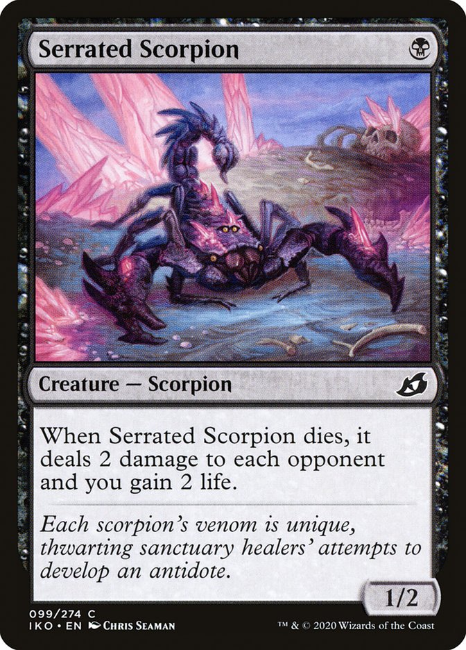 Serrated Scorpion [Ikoria: Lair of Behemoths] | Exor Games Truro