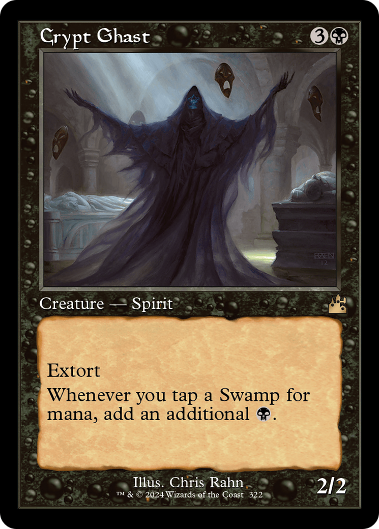 Crypt Ghast (Retro Frame) [Ravnica Remastered] | Exor Games Truro