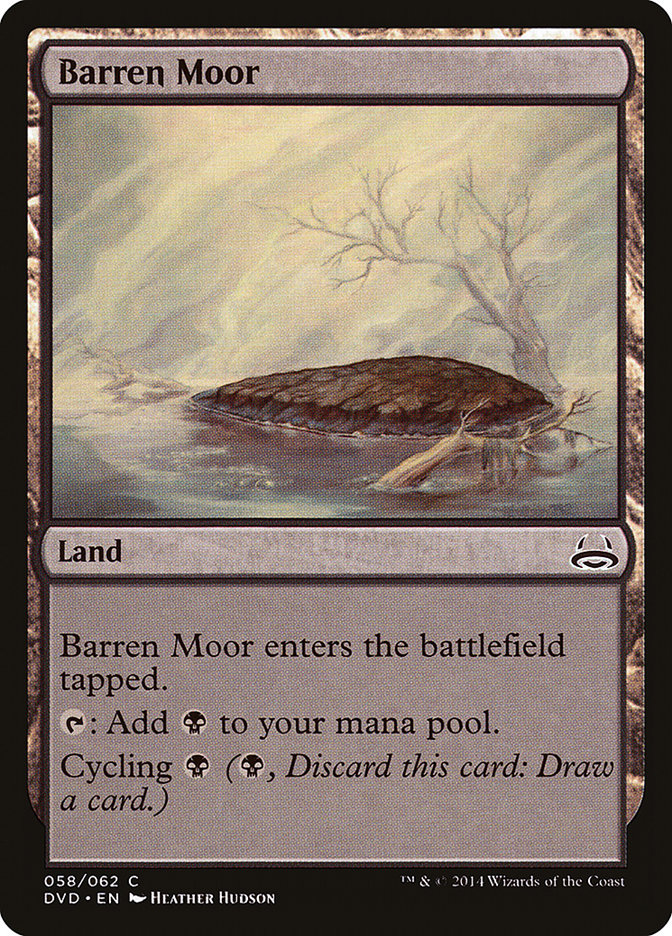 Barren Moor (Divine vs. Demonic) [Duel Decks Anthology] | Exor Games Truro