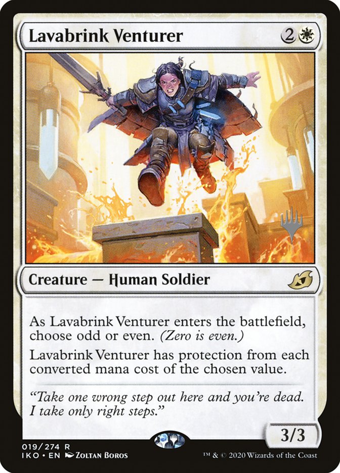 Lavabrink Venturer (Promo Pack) [Ikoria: Lair of Behemoths Promos] | Exor Games Truro